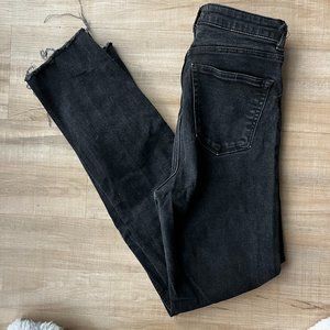 Zara Straight Leg Black Jean